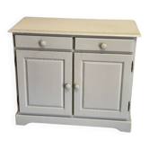 Gray pine sideboard