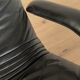 JR-7360 Yoga Relax armchair by JORI, 1980s, black leather