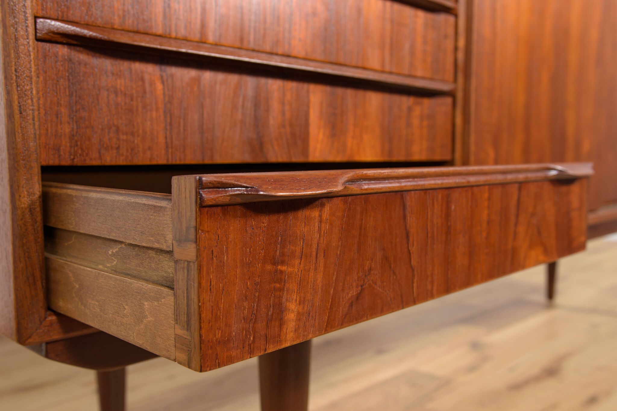 Mid-century danish teak sideboard, 1960s