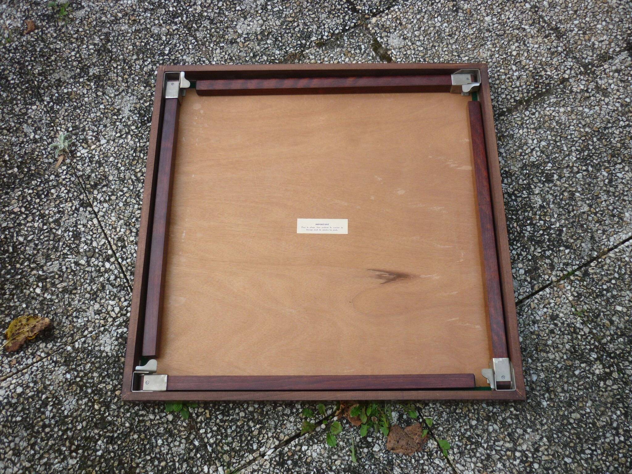 Folding games table 1980