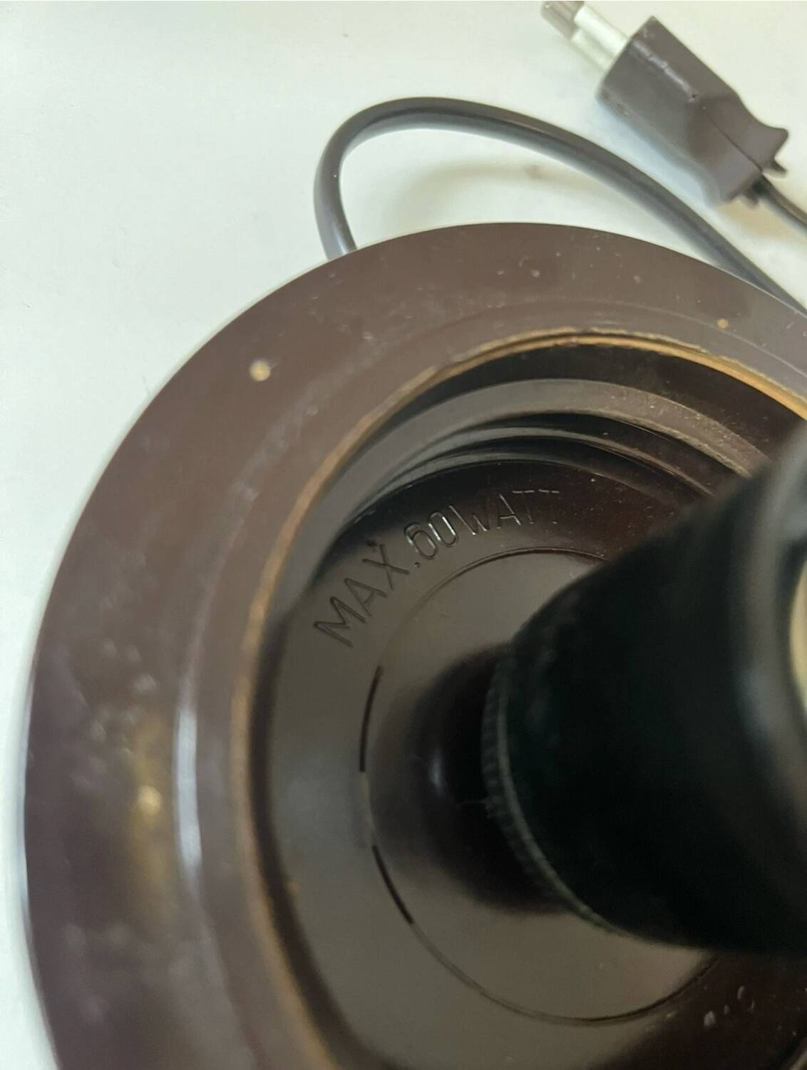 Vintage 1960s Corodex Bakelite Table Lamp