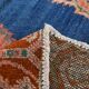 4x9 Oriental Blue Vintage Rug, 137x272Cm