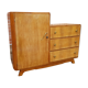 Asymmetrical chest of drawers