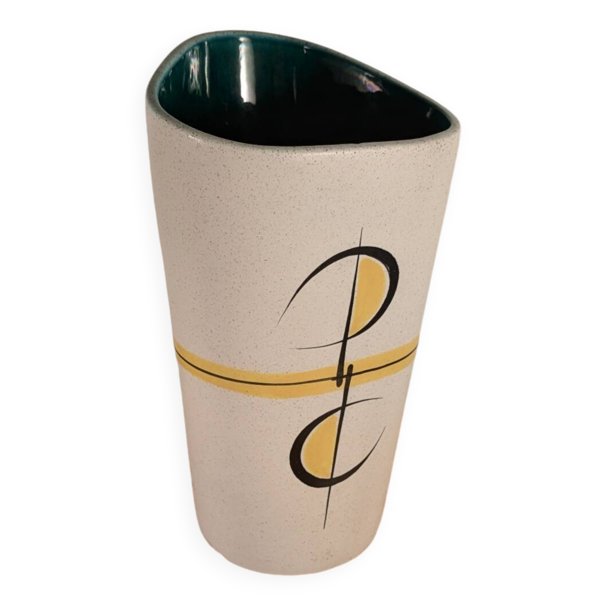 André Baud Modernist Ceramic Vase 1950