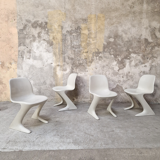 4 Z chairs by Ernst Moeckel & Sigfried Mehl