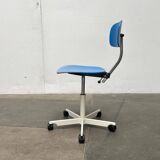 Mid-century Danish architect swivel office chair by Jørgen Rasmussen for Kevi, 1960s.