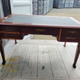 Henry II style two-body desk