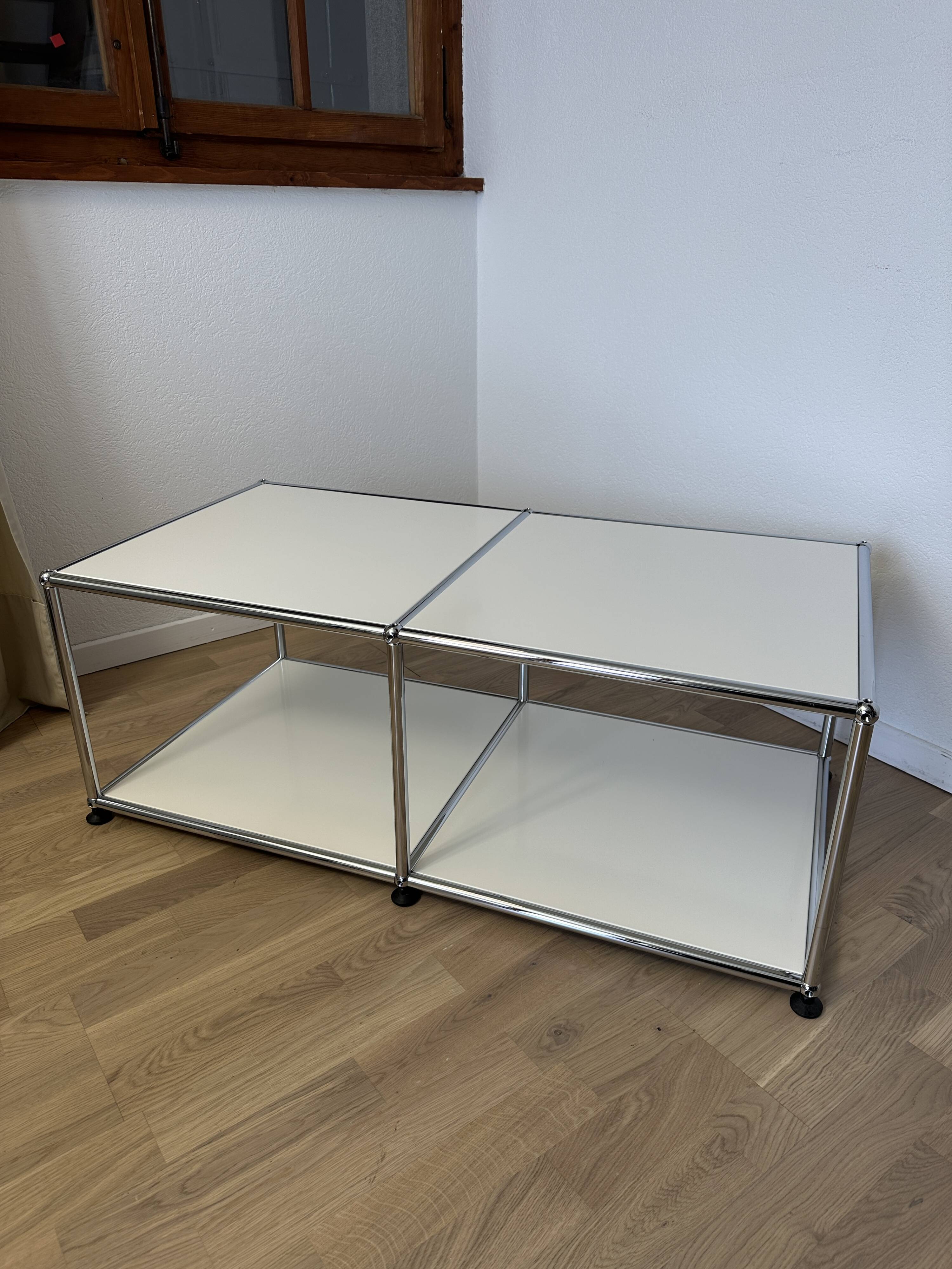 USM Haller coffee table in Pure White