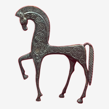 Cheval étrusque en bronze