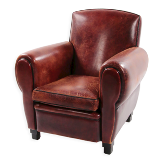 Fauteuil en cuir de mouton de LA lounge atelier