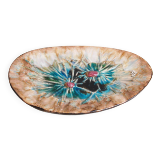 Decorative dish or table centerpiece - Roger Guérin 1960s