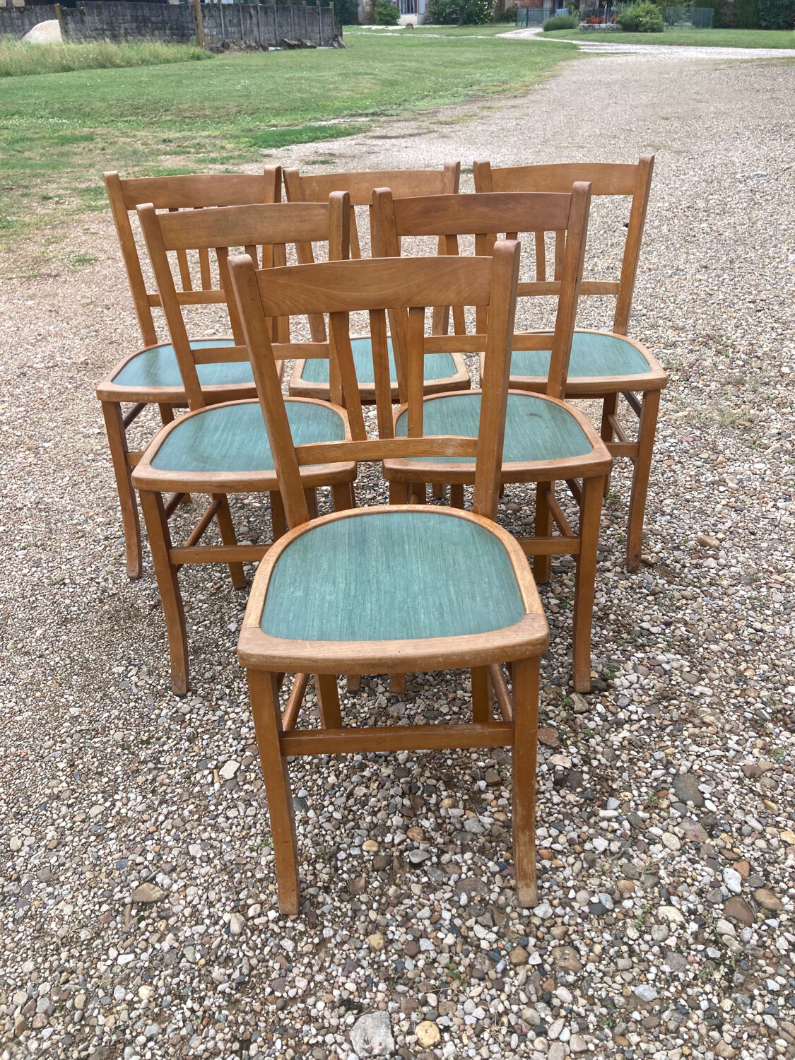 6 chaises bistrot luterma