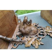 2 magnificent consoles/shelves in carved wood "FROM THE BLACK FOREST"