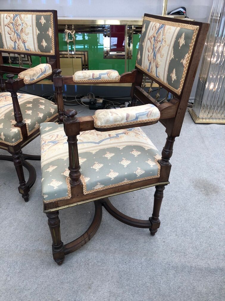 Pair of nineteenth century armchairs