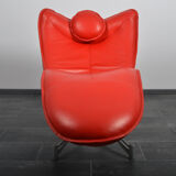 Méridienne De Sede DS151 en cuir rouge