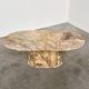 Classic Marble Coffee Table Fior di Pesco, Italy, 1970s