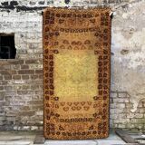 70s wool rug handwoven