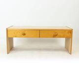 Vintage Vanity Table With Drawers By Up Zavody, Czechoslovakia 1980s