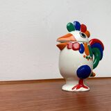 Vintage ceramic teapot or coffee pot chicken, 1970s.