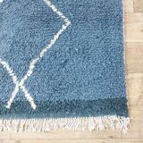 Tapis berbère en laine fait main