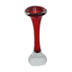 Scandinavian vase aseda red 1960