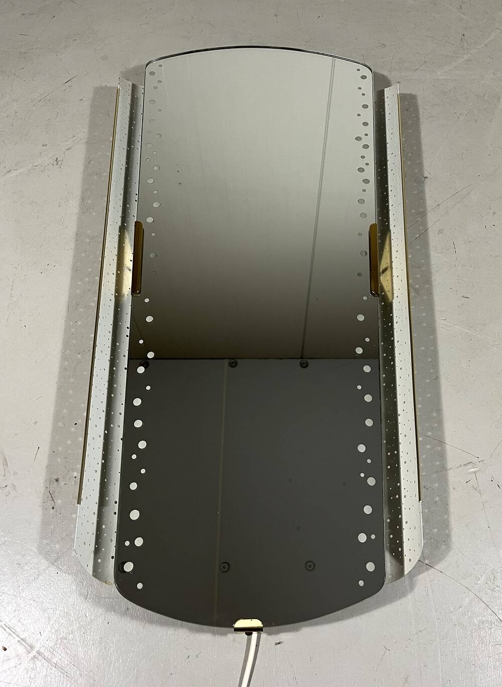 Ernest Igl illuminated mirror for Hillebrand Germany
