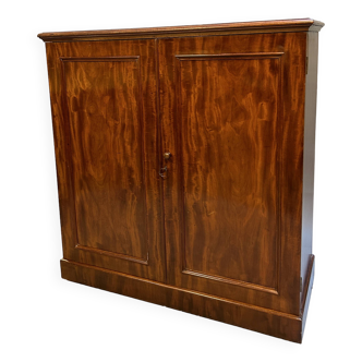 C19th linen press cupboard by Heals