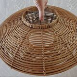 Rattan pendant lamp
