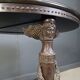 French Empire style marble and bronze side tables, 1950s