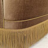 1970s, Danish set of two velour chairs, original condition