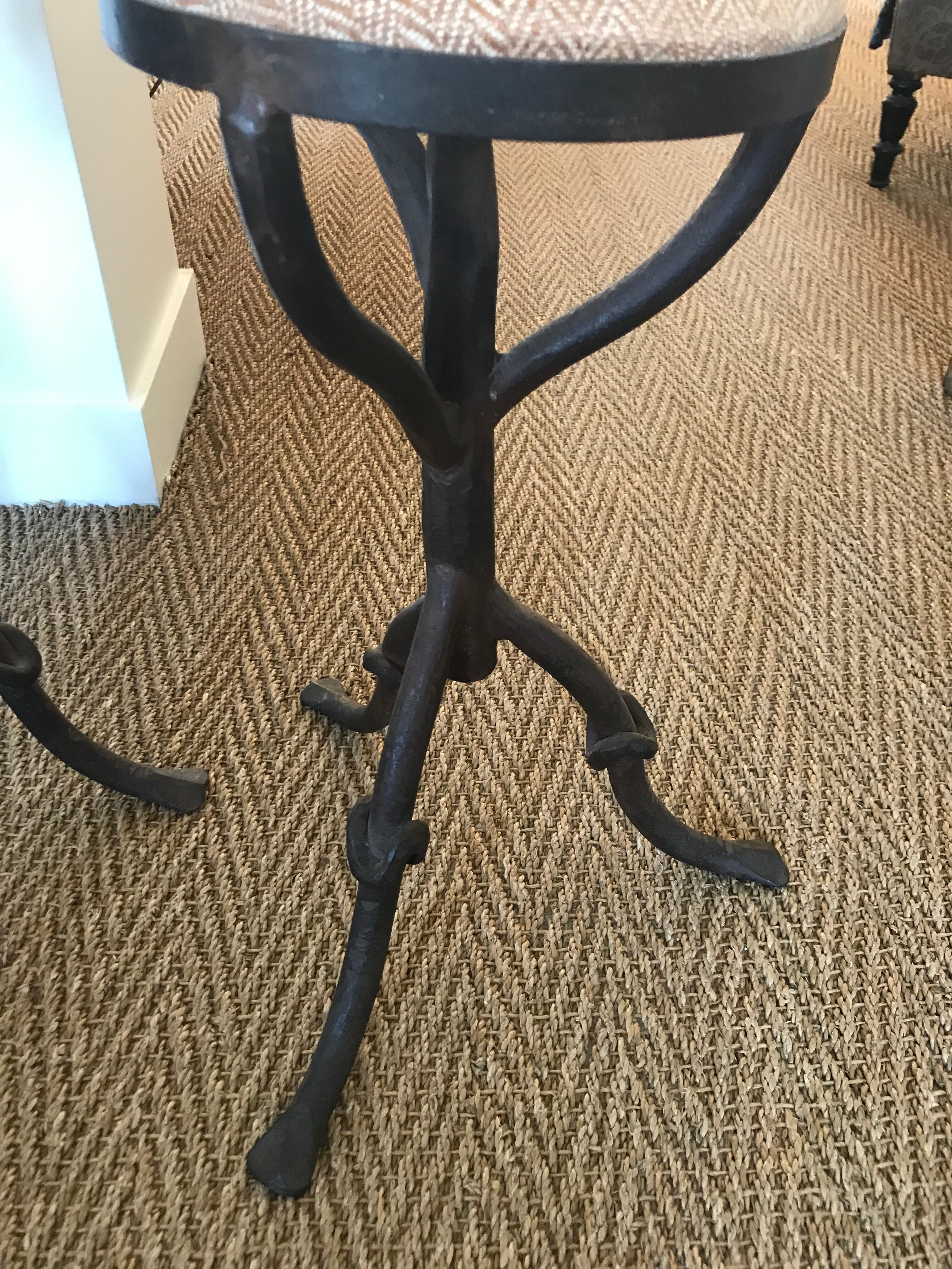 Pair of outsized stool