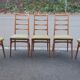 Lot de 5 chaises vintage