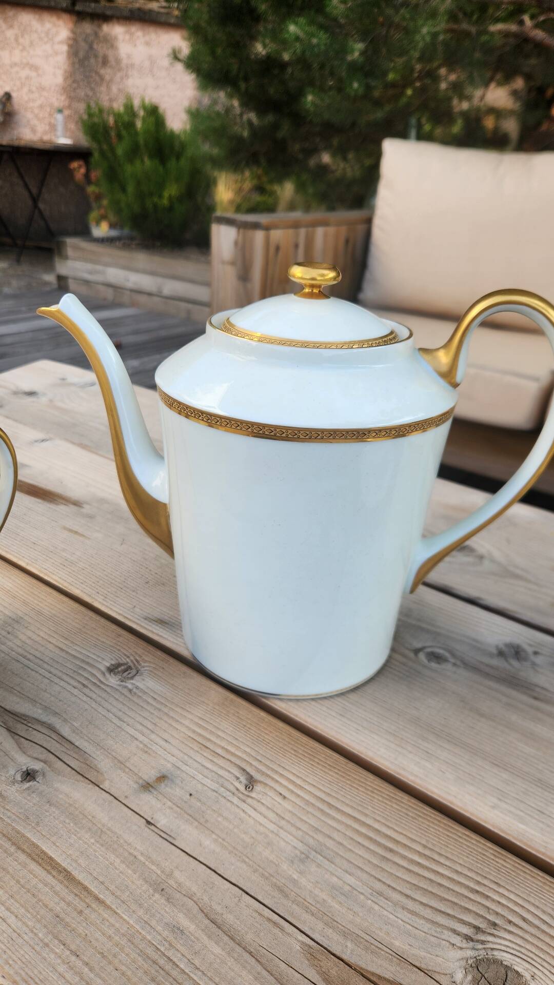 Coffee service Fabrique Royale de Limoges