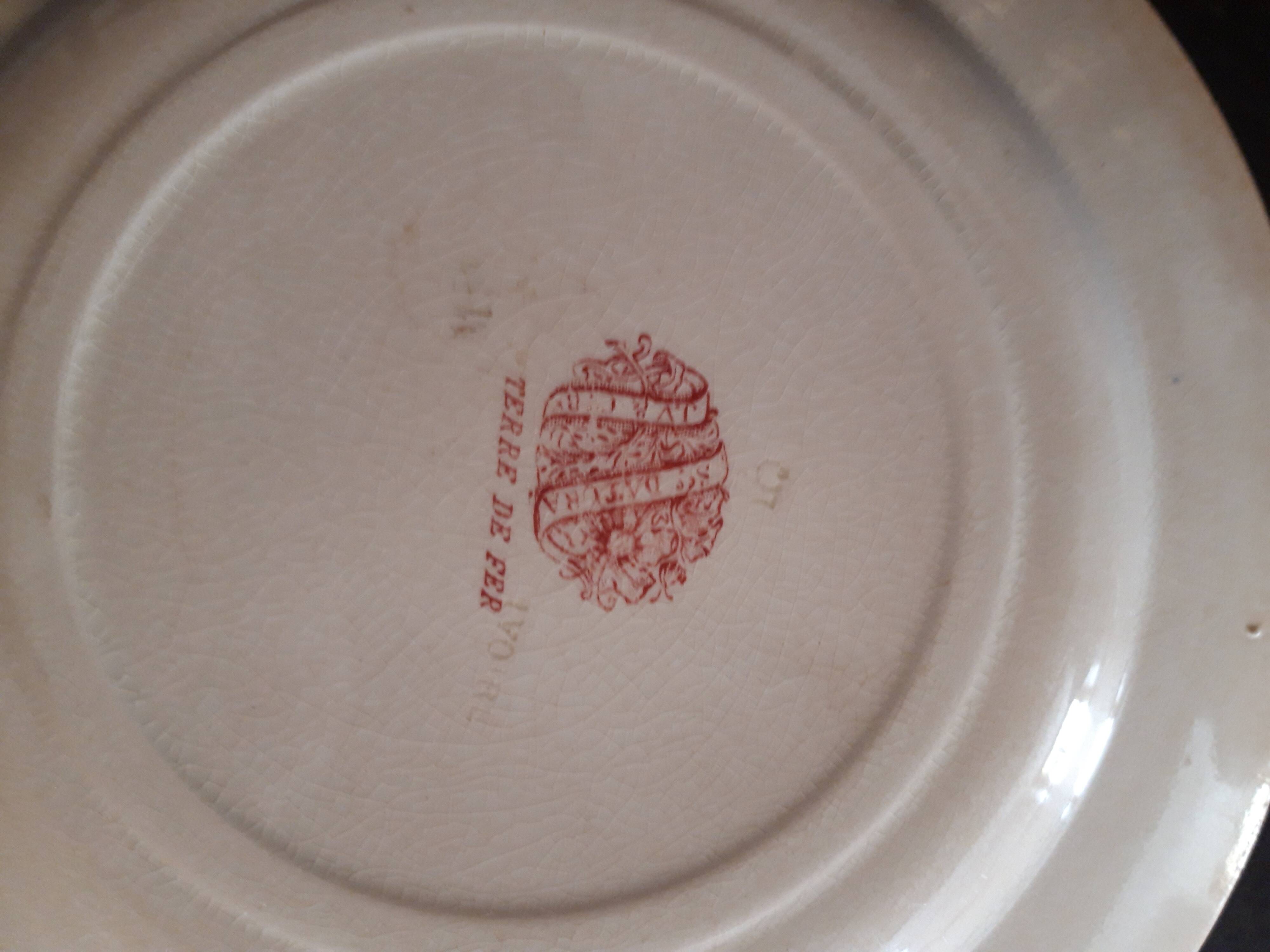 19th Century Plate - Old Man - Datura Model