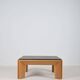 Brutalist coffee table with natural stone top, 1970s