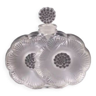 Double dalhia perfume bottle from Lalique France