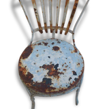 Set of 4 chairs in iron in its juice for the garden