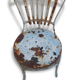 Set of 4 chairs in iron in its juice for the garden
