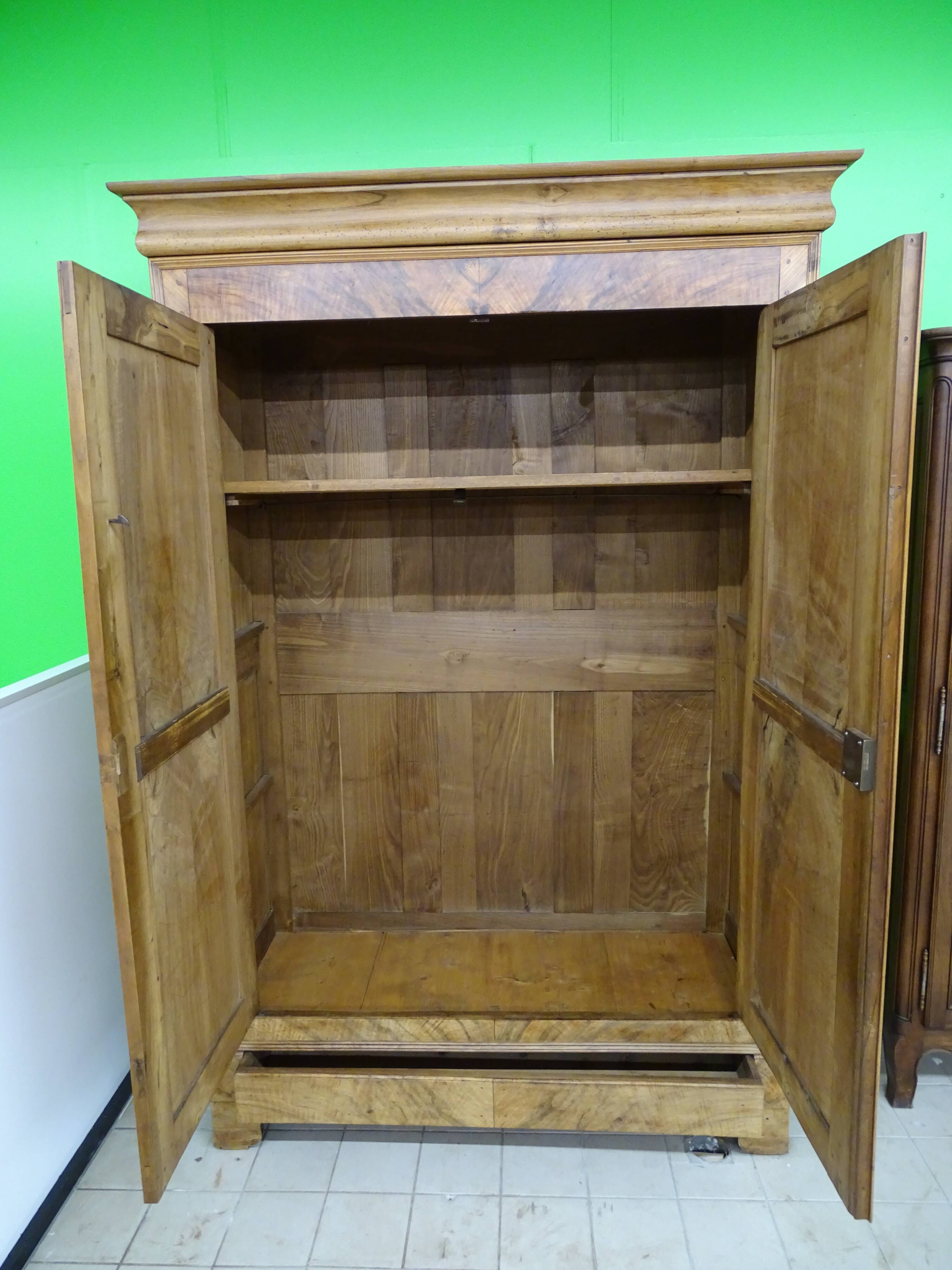Louis Philippe walnut cabinet