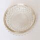 Silver rimmed glass empty pocket