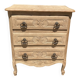 Superb Louis XV chest of drawers in oak ♥️ with mouldings and marquetry top.