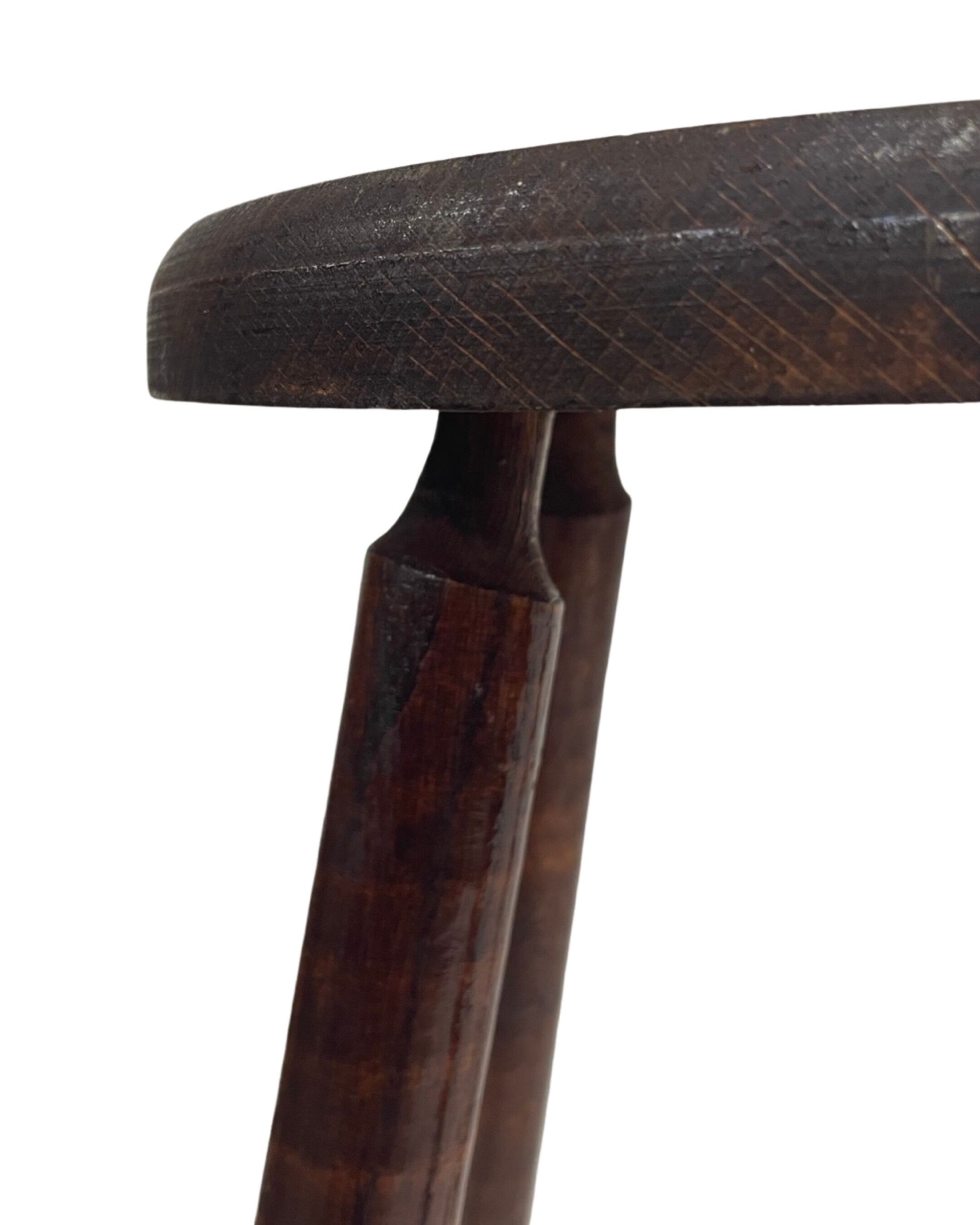 Vintage barstool, wood, 60s