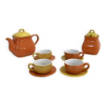 Ceramic tea set by Naj Oleari, 1980