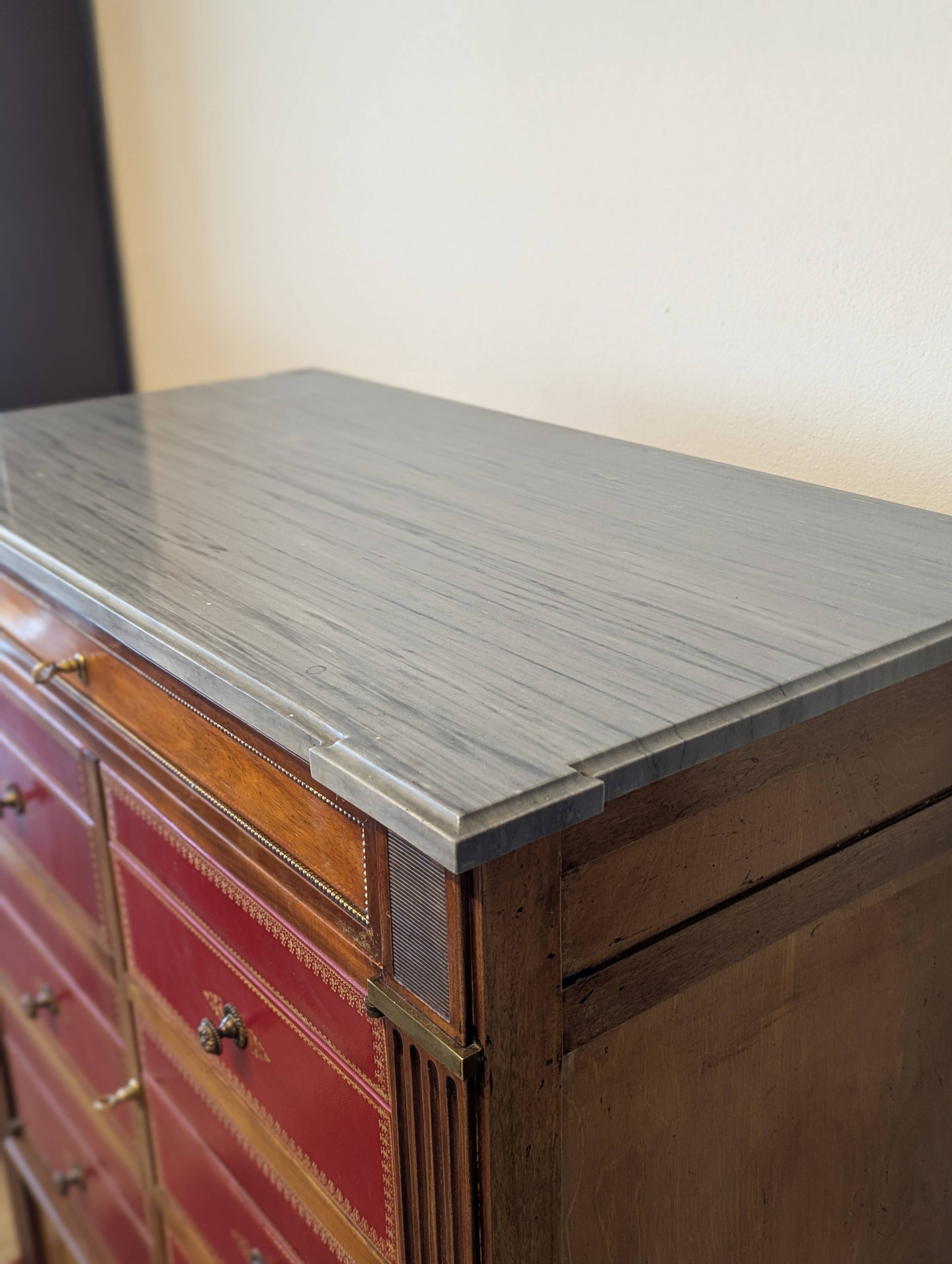 High buffet in the style of a cabinet maker
