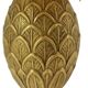 Brass Pineapple Lamp Style Maison Charles Hollywood Regency