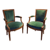 Pair of Louis XVI armchairs