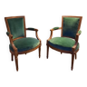 Pair of Louis XVI armchairs