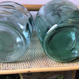 Set of 4 glass cylinders