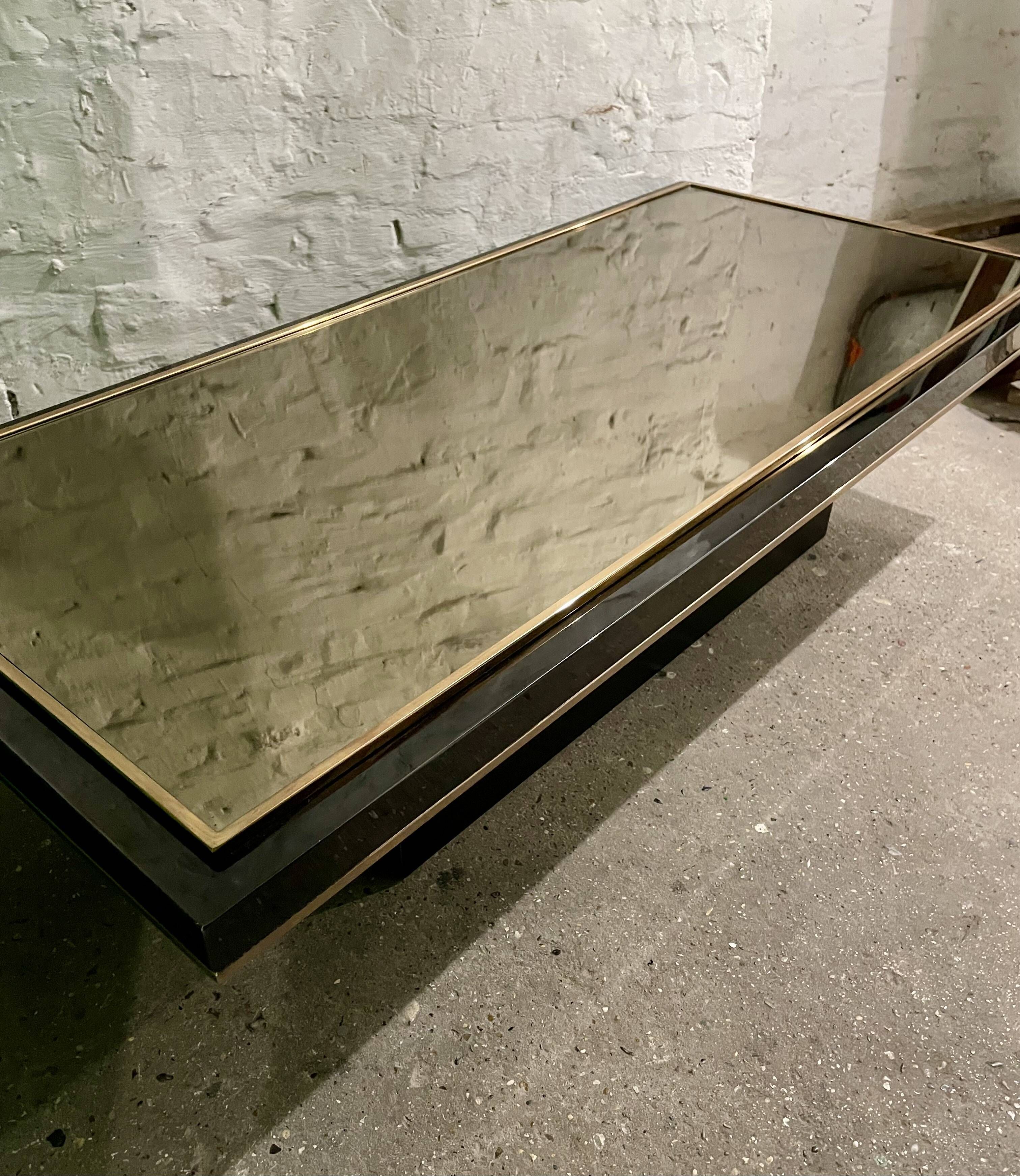 Belgo chrome coffee table by Roger Vanhevel, 1970s.
