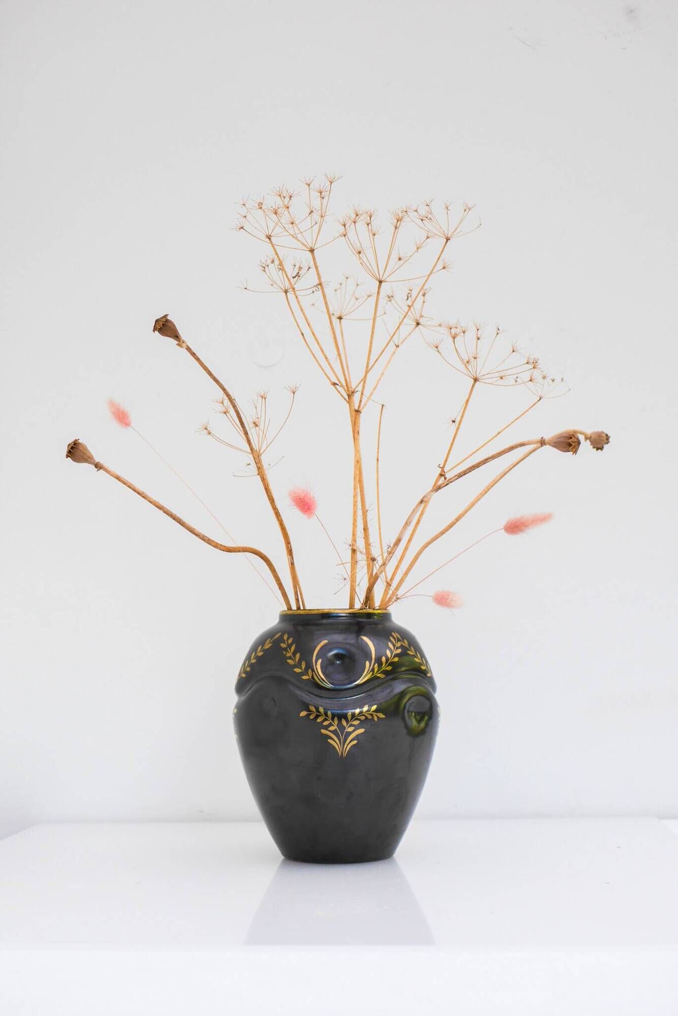 Art Deco Ceramic Vase by Harald Östergren, Upsala Ekeby, Sweden, 1935